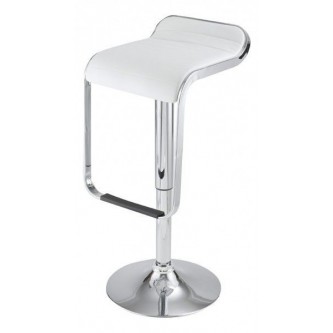 Tabouret bar blanc design