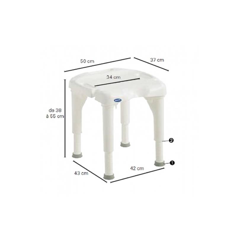 Tabouret de douche i fit