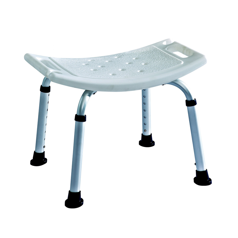 Tabouret de douche incurvé