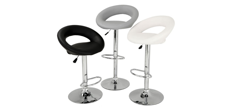 Assise tabouret de bar metal
