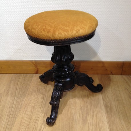 Tabouret piano napoleon