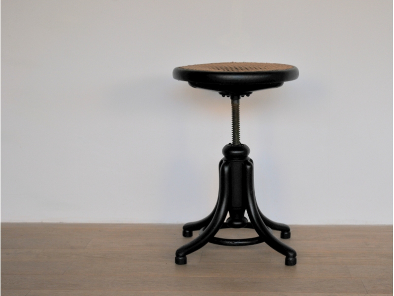 Tabouret piano vintage
