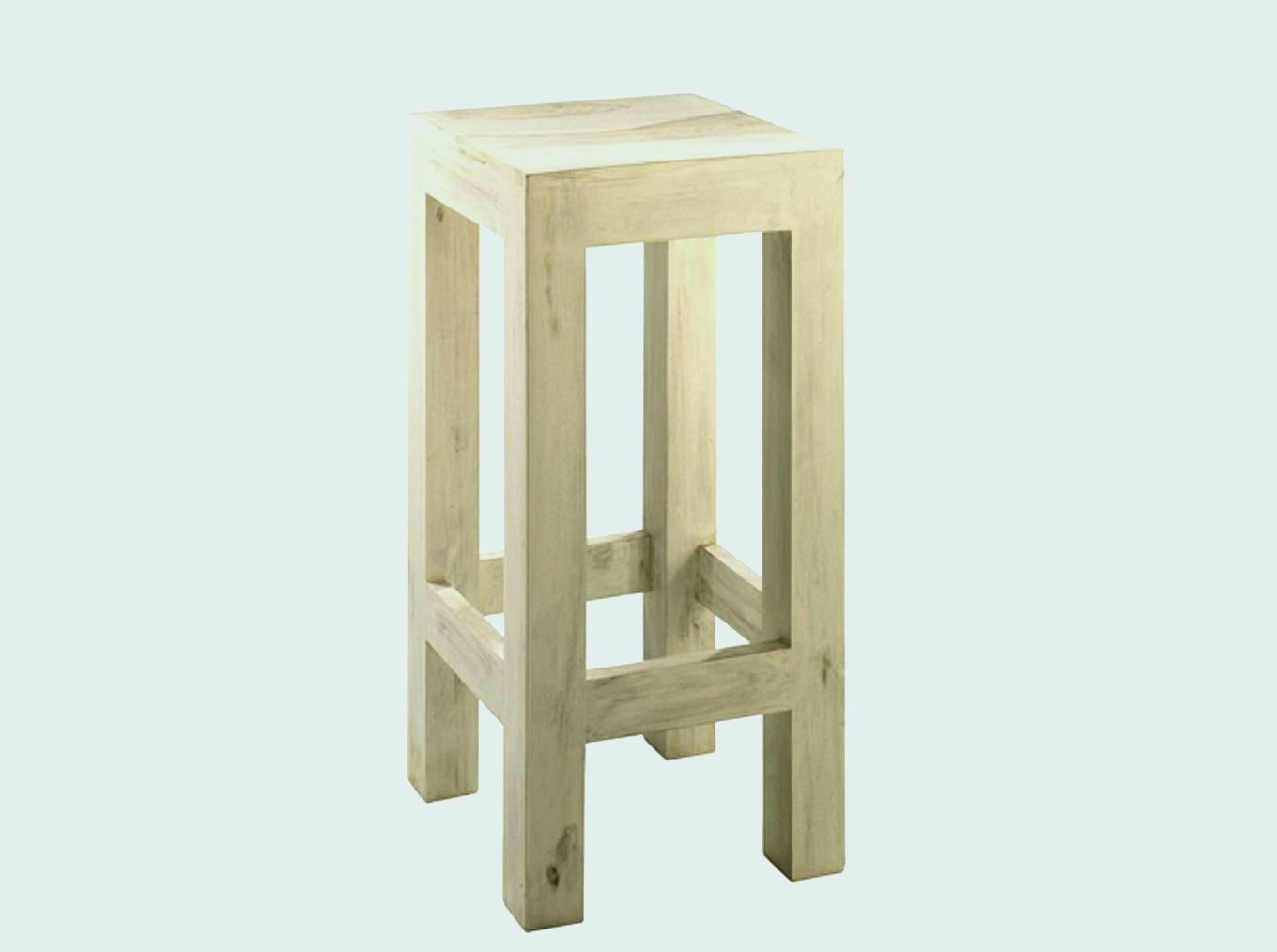 Tabouret bar en bois pas cher