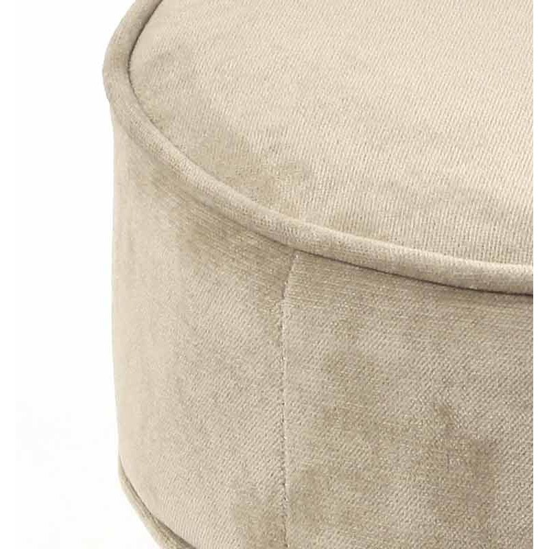 Tabouret bas velours
