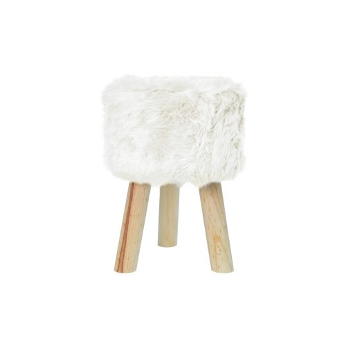 Tabouret fourrure