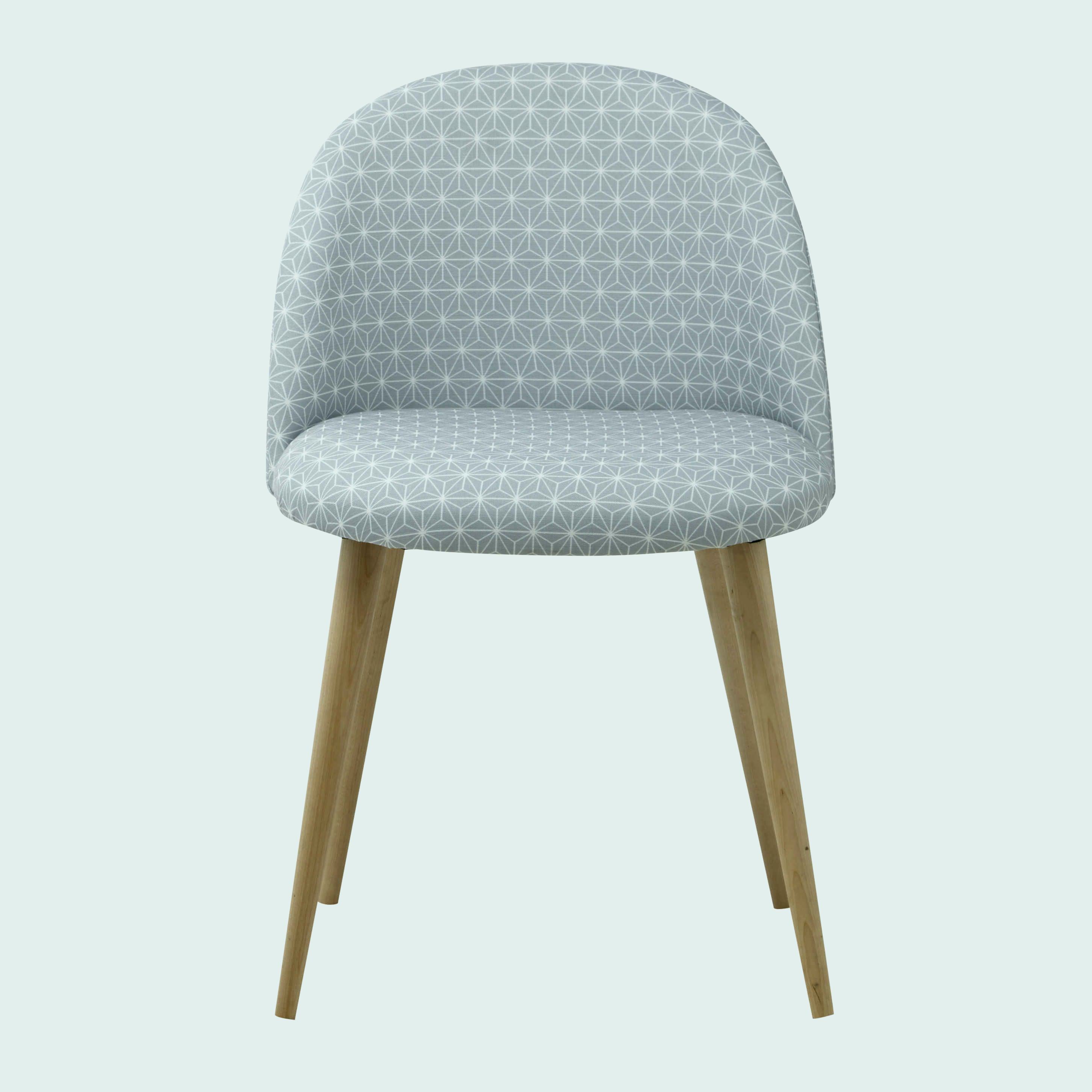 Tabouret assise fausse fourrure