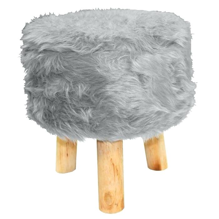 Tabouret fourrure billy