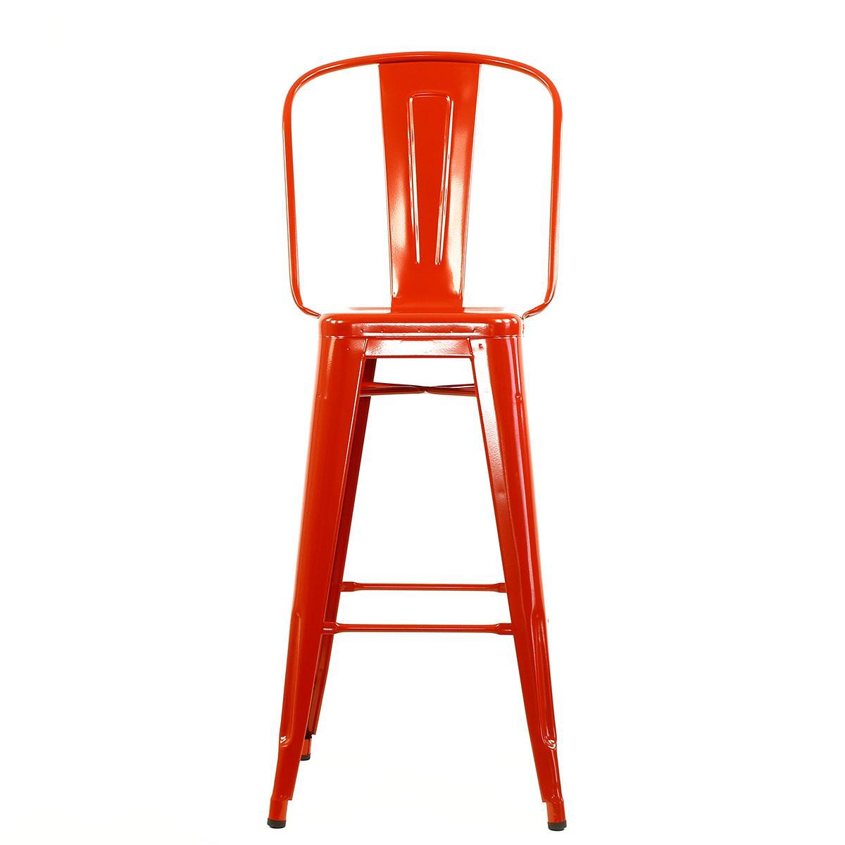 Tabouret tolix vert d'eau