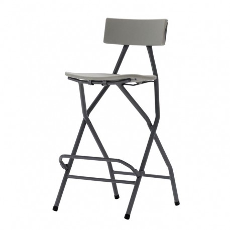 Tabouret haut pliant bois