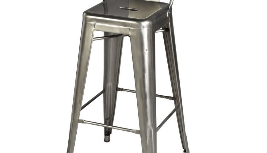 Tabouret tolix inox