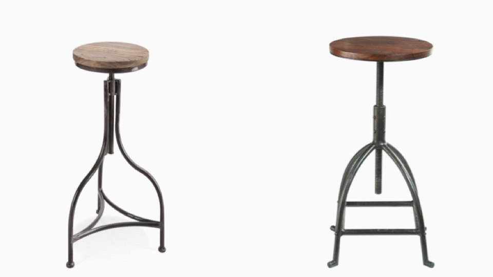 Tabouret bar metal maison du monde