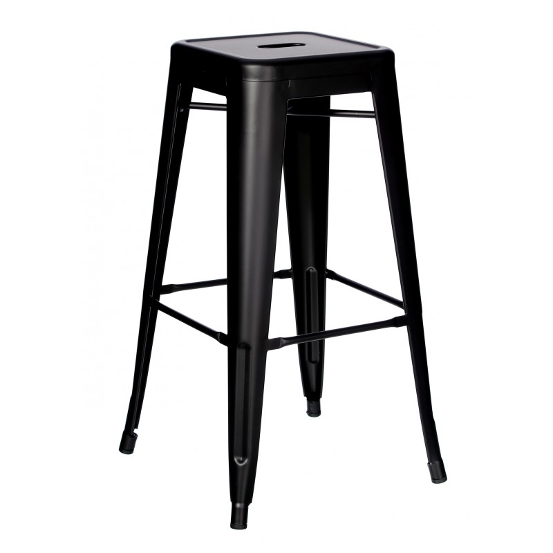 Tabouret de bar industriel hauteur 65 cm
