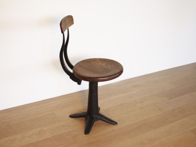 Tabouret industriel vintage