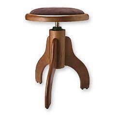 Tabouret de piano à vis
