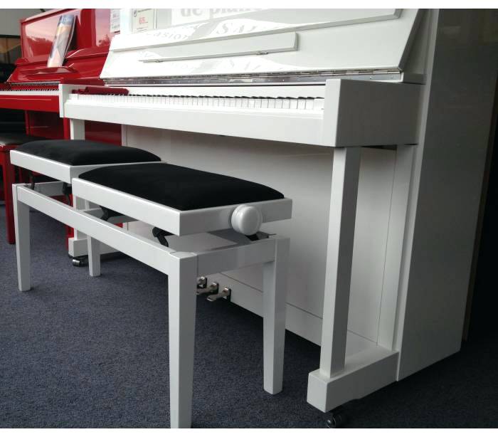 Banquette piano blanche