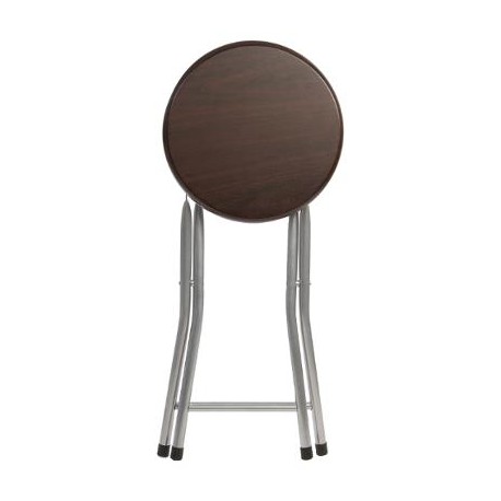 Tabouret pliant marron