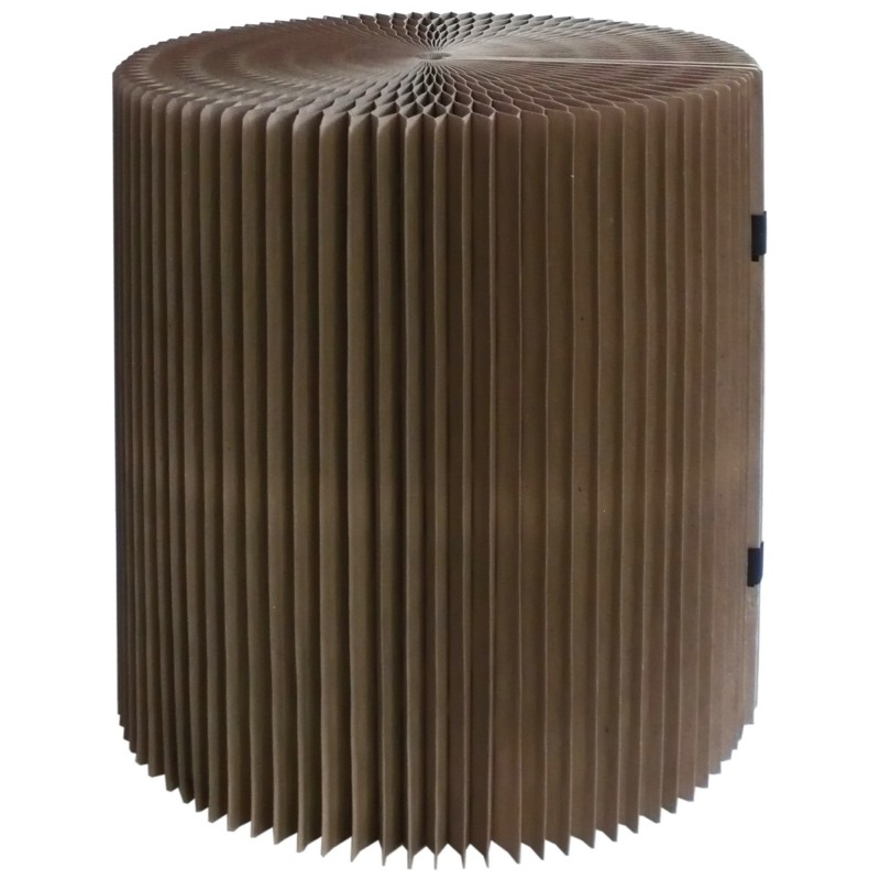 Tabouret pliant en carton
