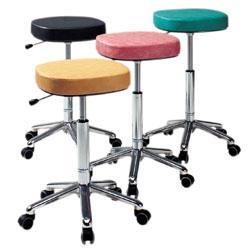 Tabouret roulette caoutchouc