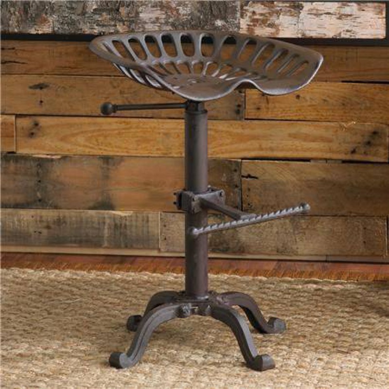 Tabouret tracteur avec dossier