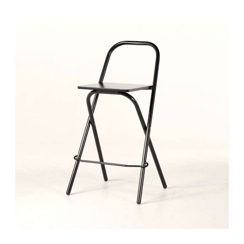 Tabouret metal pliable
