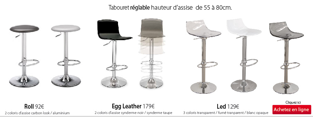 Tabouret bar de cuisine