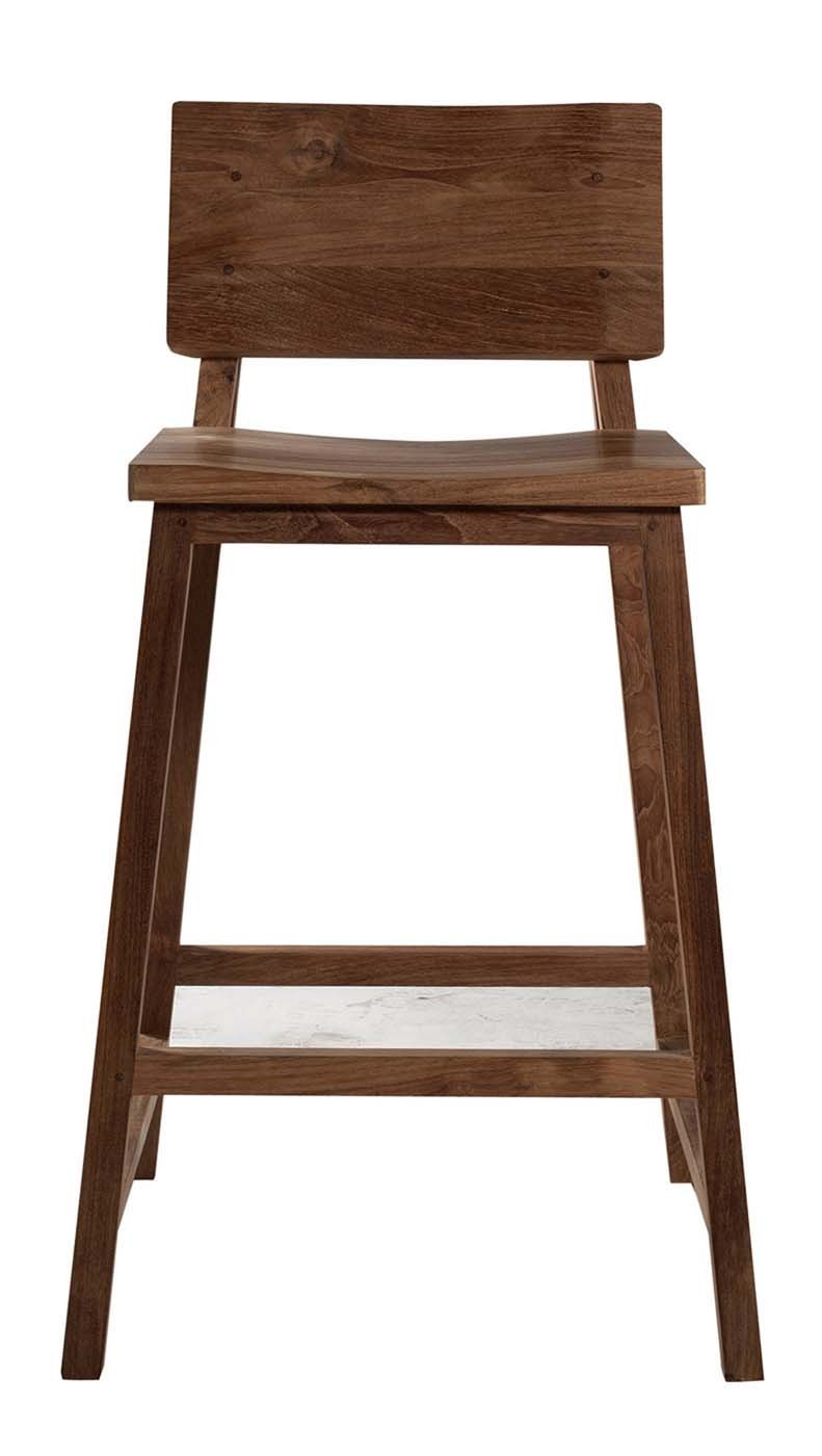 Tabouret de bar teck