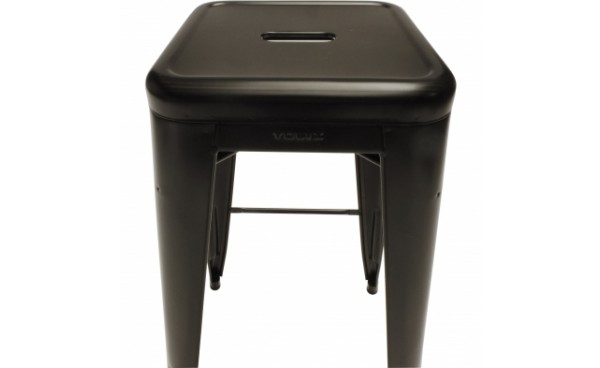 Tabouret tolix noir