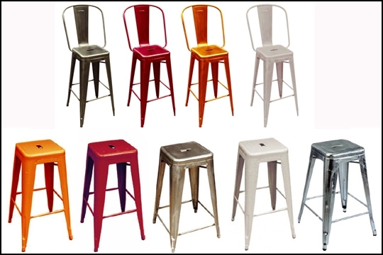 Tabouret tolix 75 cm