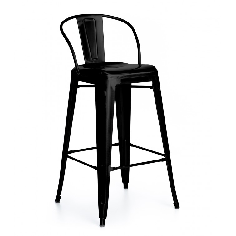 Tabouret tolix lb style wood
