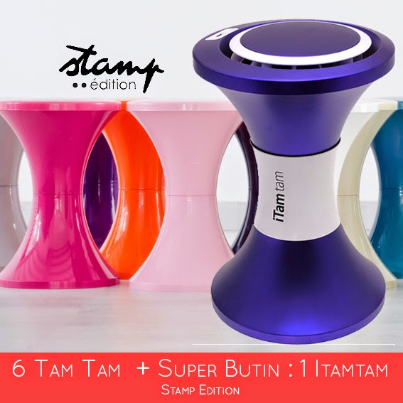 Tabouret design tam tam
