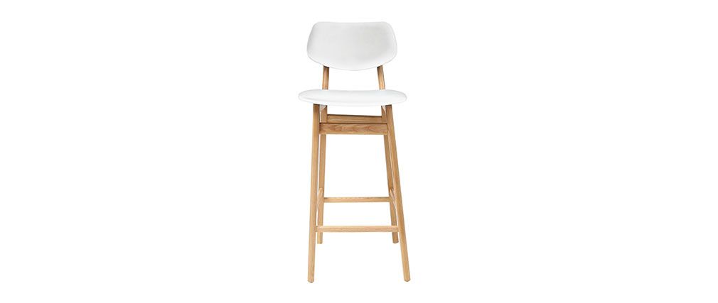 Tabouret bois naturel design