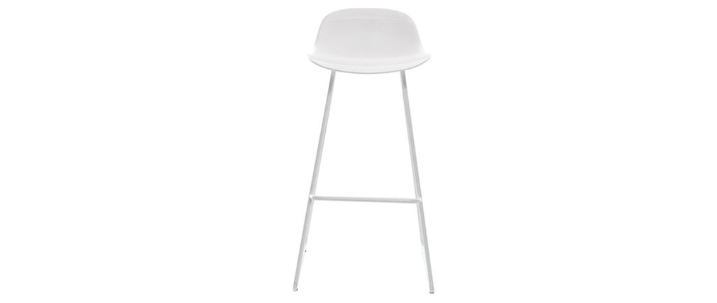 Tabouret de bar blanc design