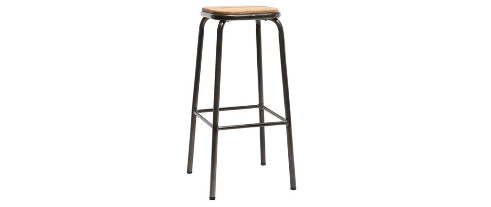Tabouret bar inox design