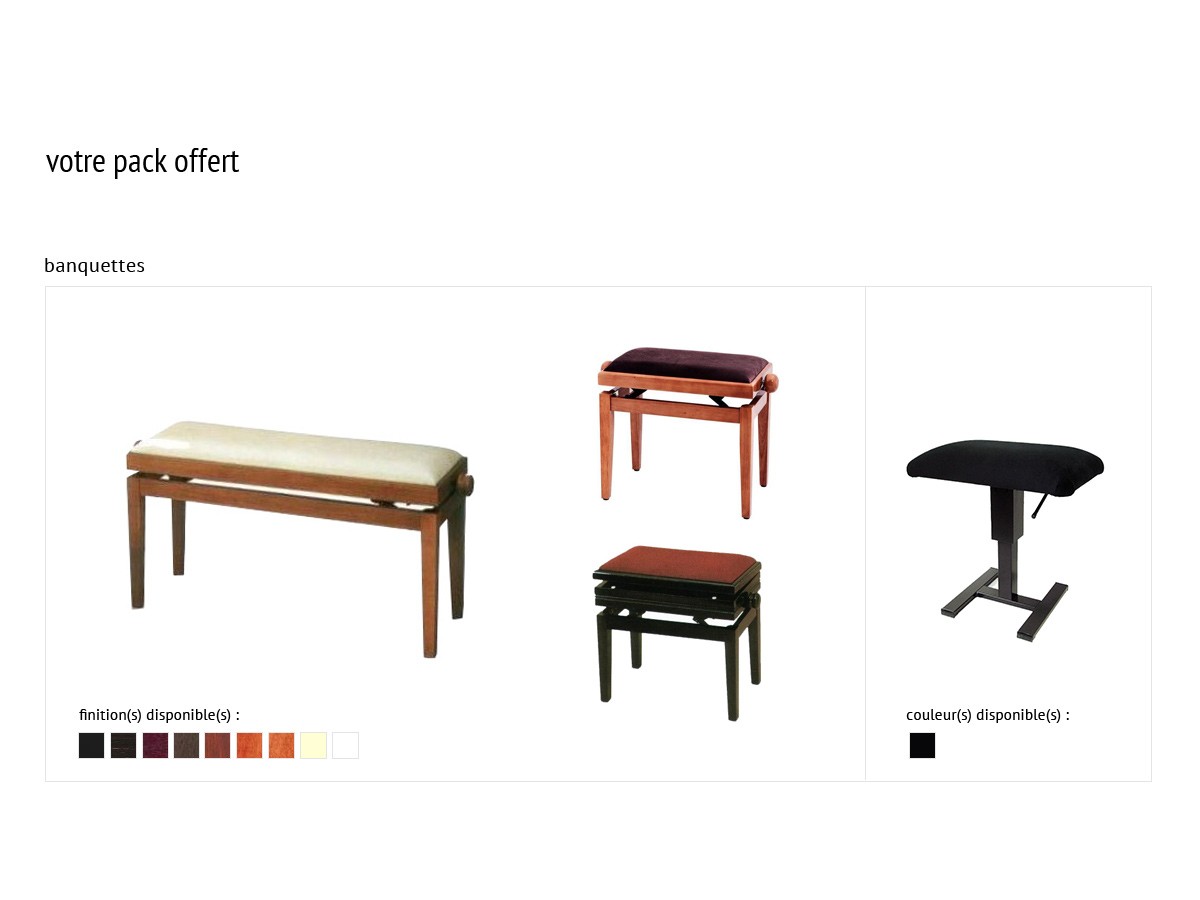 Tabouret piano yamaha