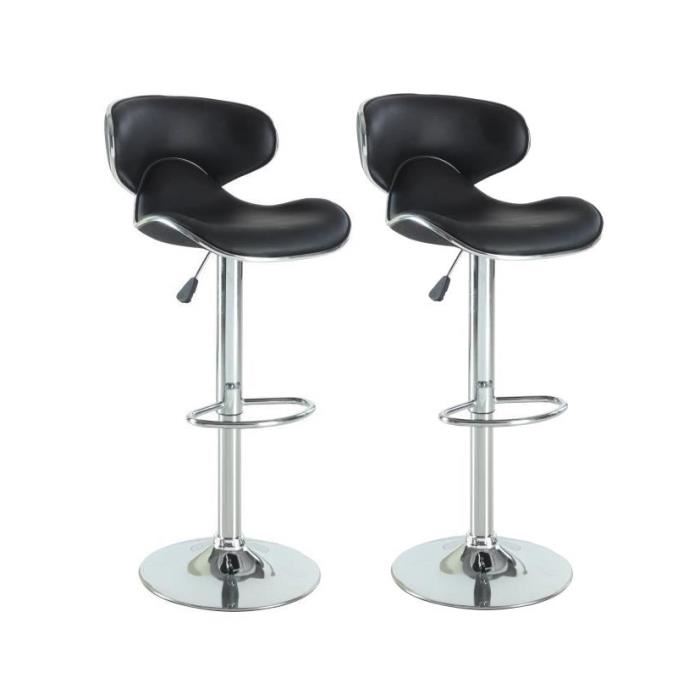 Tabouret de bar york bleu