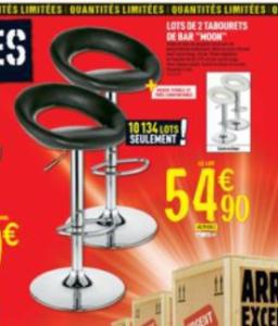 Tabouret de bar brico