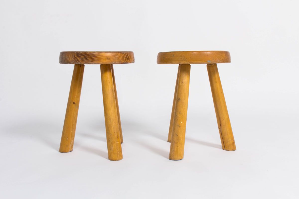 Tabouret de bar charlotte perriand