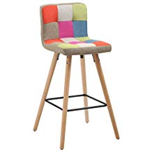 Tabouret de bar scandinave uma
