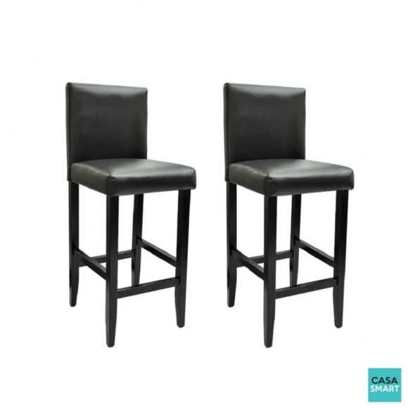 Lot tabouret de bar noir pas cher