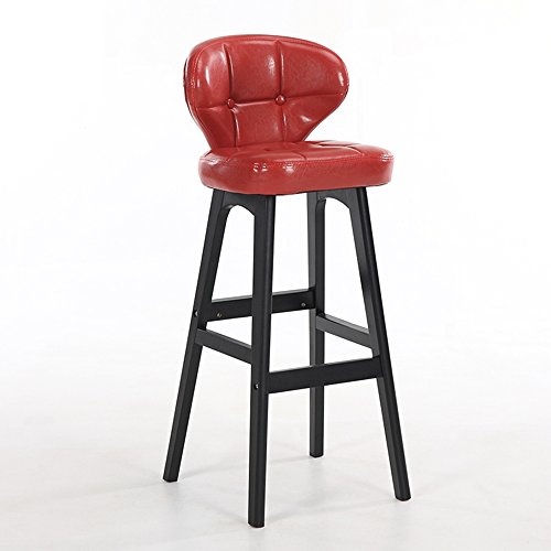 Tabouret de bar rouge amazone
