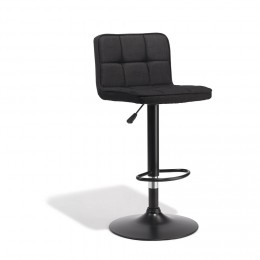 Tabouret de bar noir et marron