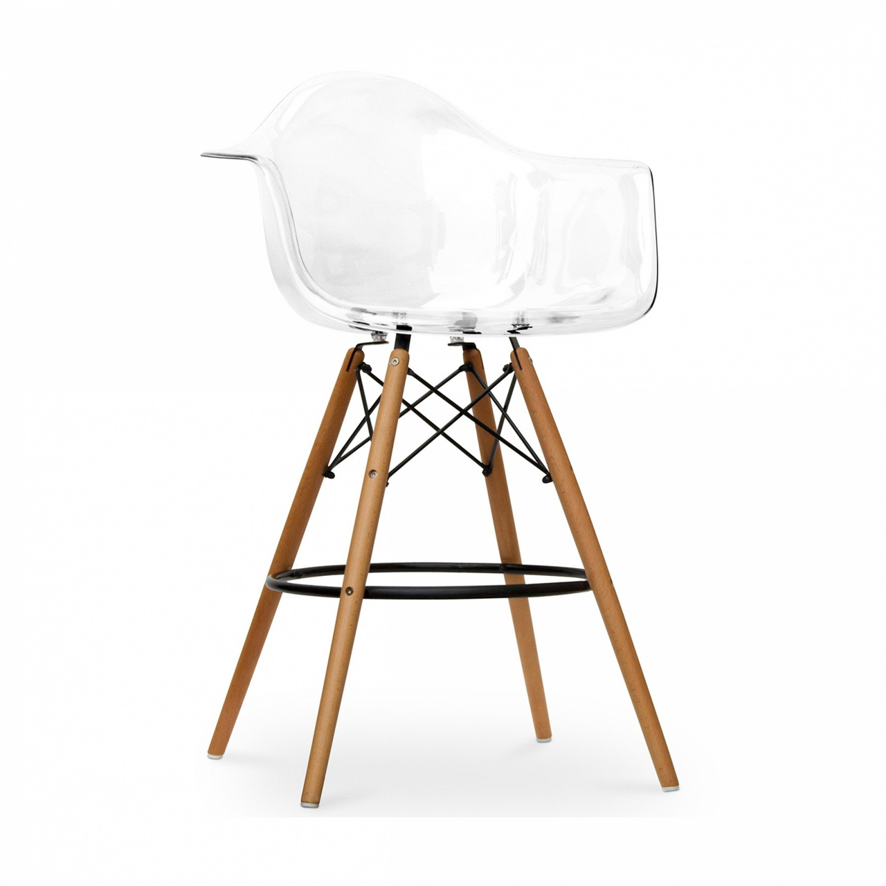 Tabouret de bar escamotable