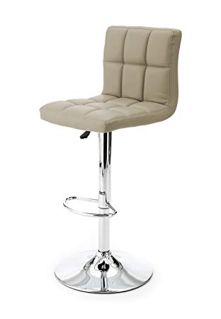 Tabouret de bar amazon taupe