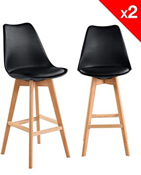 Tabouret de bar avec coussin