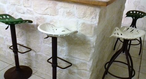 Tabouret de bar avec siege de tracteur