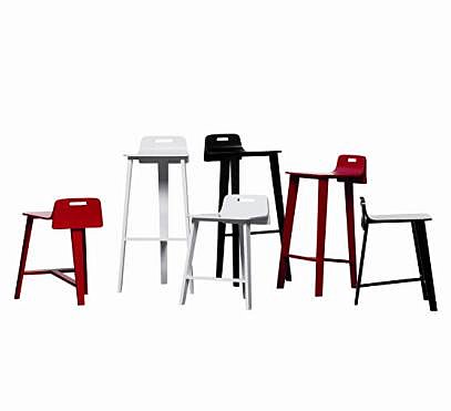 Tabouret de bar silvera
