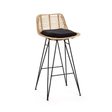 Coussin pour tabouret de bar carré