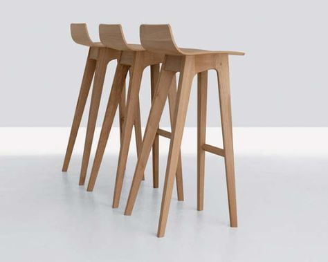 Tabouret de bar bois pin