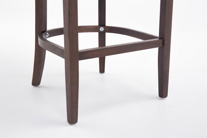 Tabouret de bar buckingham cuir