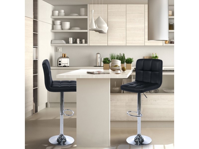 Tabouret de bar industry (lot de 2)